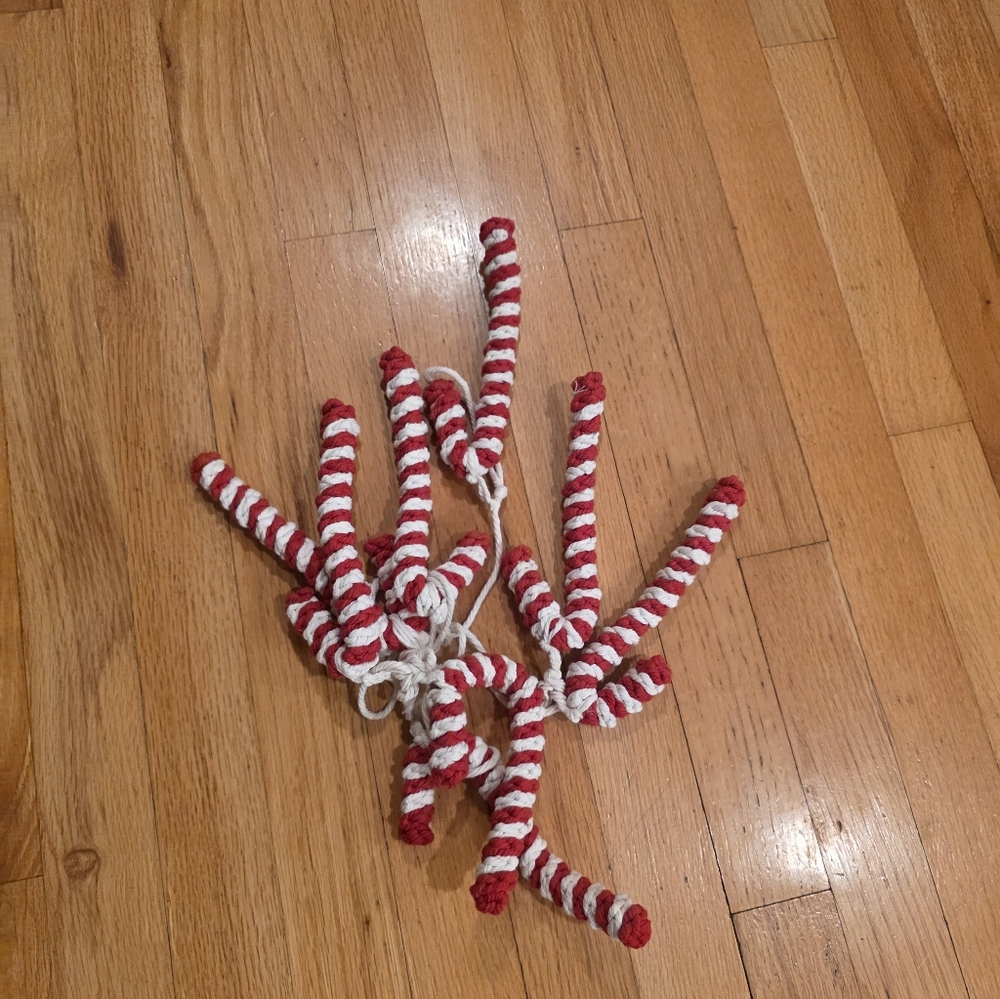 Candy Cane Garland